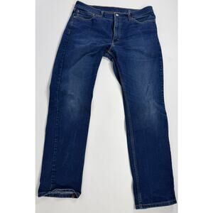 Levis 511 Slim Fit Mens Jeans Dark Wash Blue Denim 36x32